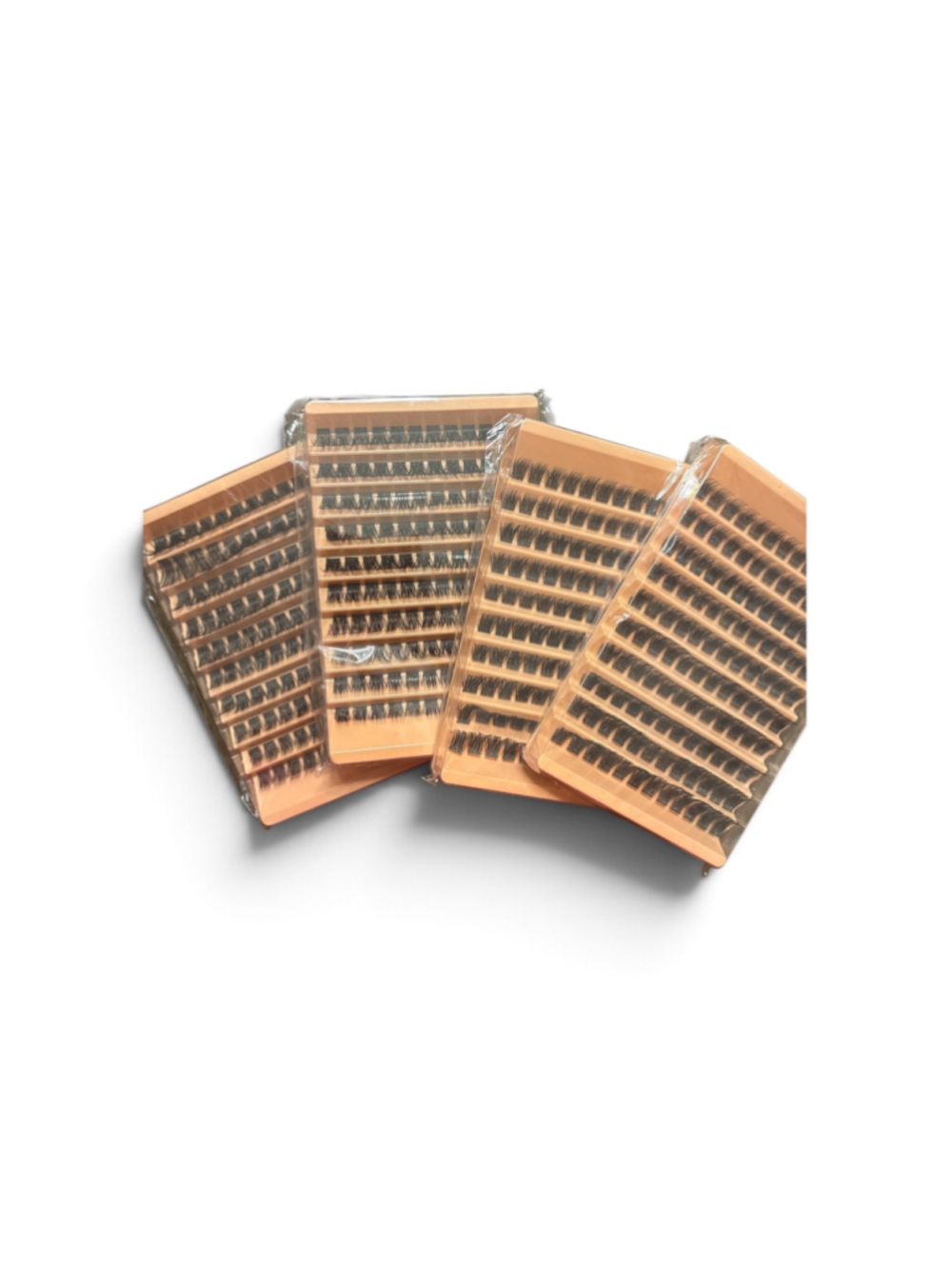 False Lashes clusters 4 packs
